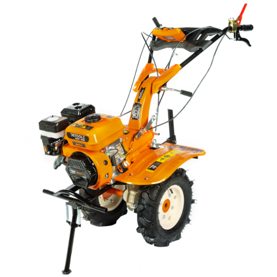 Motocultor 8.5CP Detoolz, 212cc, motor benzina 4T, cu 3 viteze si pornire manuala