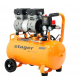 Stager Air 14DS24 compresor aer, 24L, 8bar, 135 L/min, monofazat, angrenare directa, silentios