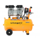 Stager Air 14DS24 compresor aer, 24L, 8bar, 135 L/min, monofazat, angrenare directa, silentios