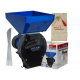 Moara electrica pentru cereale si stiuleti, DDT-TOP,Cuva Mare, motor 4.2 kw , 3000 rpm, 320 kg/h, 4 site de rezerva, 20 ciocanele,bonus sac,surubelnita si perie,Buton on/off