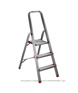 scara pliabila cu 3 trepte din aluminiu KMH0103