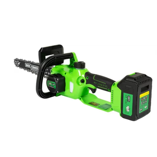 Drujba electrica Micul Fermier 20V, 4 Ah, lama 12", Brushless