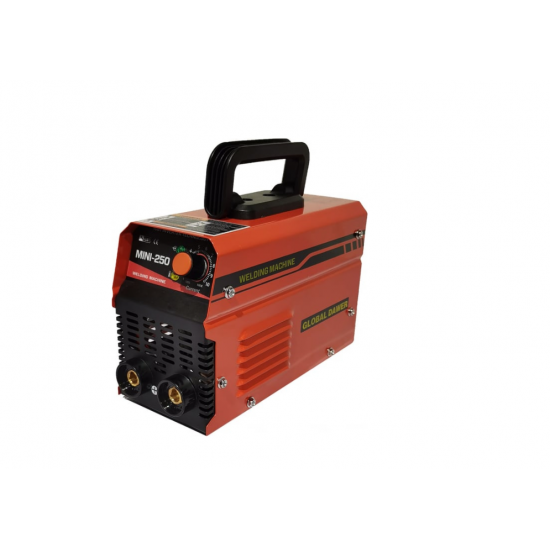 Pachet Aparat de Sudura tip Invertor, Global Dawer, Mini 250, 250 A + Masca Sudura Automata cu Reglaj si Cristale