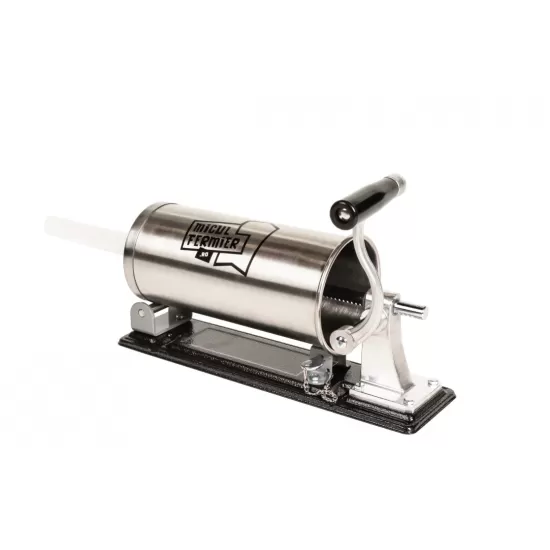 Masina de carnati Micul Fermier, 4 kg, orizontala cu 5 palnii