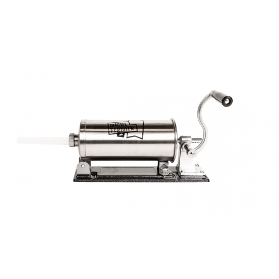 Masina de carnati Micul Fermier, 4 kg, orizontala cu 5 palnii