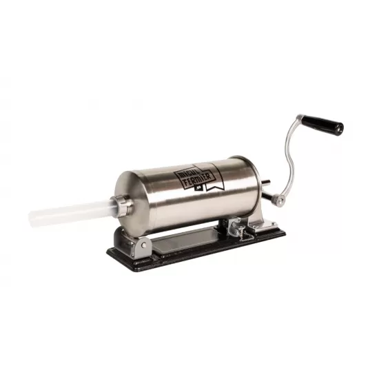 Masina de carnati Micul Fermier, 4 kg, orizontala cu 5 palnii