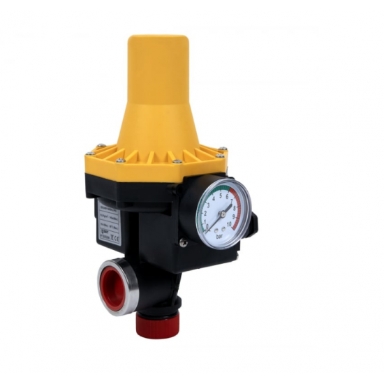 Pachet Pompa submersibila, DDT, 3QJD-1.1, 1.1 kW, Inox, 75 mm diametru, 10 turbine + Prescontrol LS6 + supapa de sens si niplu