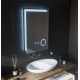 Oglinda LED Touch Monfrer Sistem Dezaburire, 50x70 cm Lupa Cosmetica