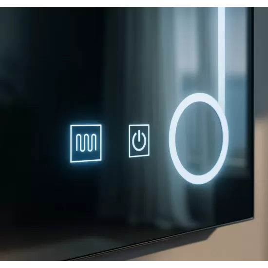 Oglinda LED Touch Monfrer Sistem Dezaburire, 50x70 cm Lupa Cosmetica