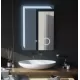 Oglinda LED Touch Monfrer Sistem Dezaburire, 50x70 cm Lupa Cosmetica