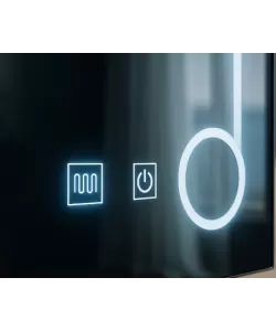 Oglinda LED Rectangulara, 60x80cm, Linea Touch, Sistem Dezaburire, Dimabila