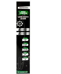 Lama Micul Padurar Profesional, 16'' .325'' 1.5mm 64P 32D 6N