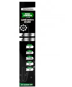 Lama Micul Padurar Profesional, 16'' .325'' 1.5mm 64P 32D 6N