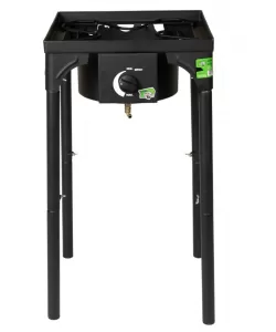 Pirostrie patrata Micul Fermier, putere termica 6kW, 1 arzator, inaltime ajustabila 72/42 cm