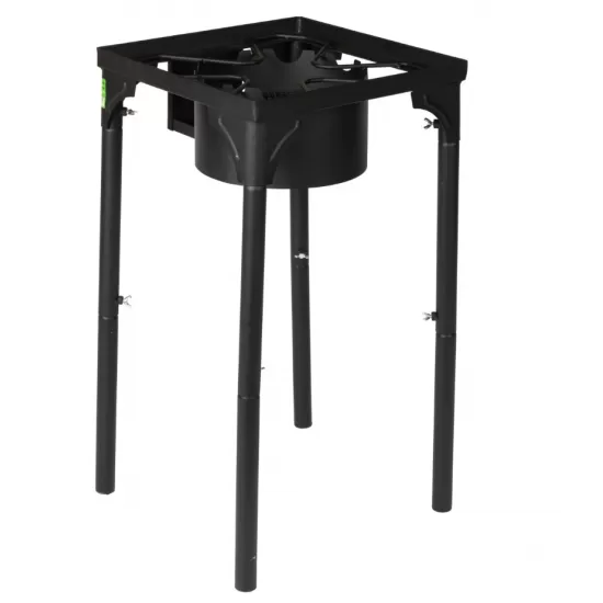 Pirostrie patrata Micul Fermier, putere termica 6kW, 1 arzator, inaltime ajustabila 72/42 cm