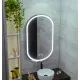 Oglinda LED Ovala 50x80, Velara Touch, Sistem Dezaburire, Dimabila