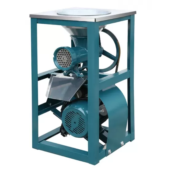 Masina de tocat carne Nr 32 ECOTIS – 300 kg/h, motor 3.0 kW, palnie inox, cadru metalic