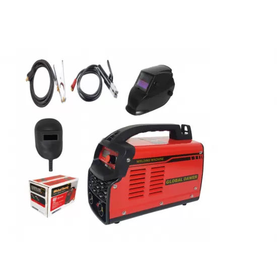 Pachet Aparat de Sudura tip Invertor, Global Dawer, MMA 250 + Masca Sudura Automata cu Reglaj si Cristale