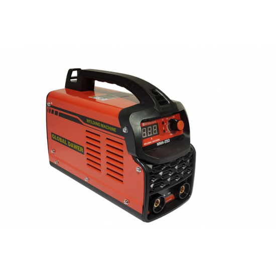 Pachet Aparat de Sudura tip Invertor, Global Dawer, MMA 250 + Masca Sudura Automata cu Reglaj si Cristale