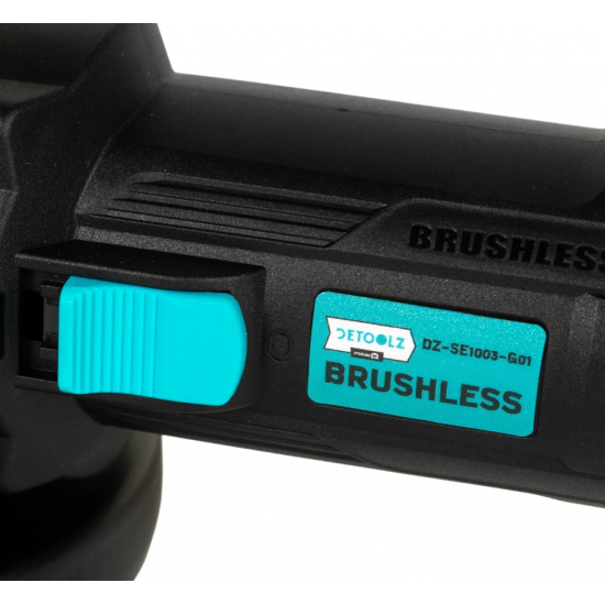 Polizor unghiular Detoolz, motor brushless 1300W, diametru disc 125mmm, variator de turatie