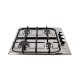 Pachet Cuptor incorporabil,1857, capacitate 51L, Electric, Negru, Plita incorporabila inox 0027, 60x50x15cm Gaz butelie sau gaz natural, duze de schimb incluse, aprindere electrica, Hota incorporabila decorativa inox, 63 cm,1925