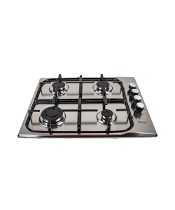 Pachet Plita incorporabila inox (0027) , 50 X 60 cm , Gaz butelie sau gaz natural (duze de schimb incluse) , aprindere electrica si Hota 2 motoare putere 2 x 95W (6201) / SET 30014