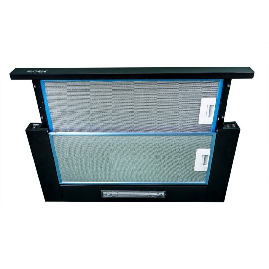 Pachet Plita incorporabila inox (1918), 60x50x6 cm, Gaz butelie sau gaz natural (duze de schimb incluse), Hota 1 motor , putere 140W (1895) , 60X50 / SET 30031