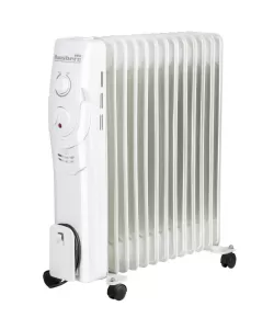 Calorifer electric Hausberg HB-8930AB, 2500 W, 13 elementi, 3 nivele de putere, termostat reglabil, Alb Calorifer electric Hausberg HB-8930AB, 2500 W, 13 elementi, 3 nivele de putere, termostat reglabil, Alb