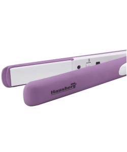 Placa de par 2 in 1 pentru ondulare, si indreptare, Hausberg HB32MV, Incalzire rapida, Mov