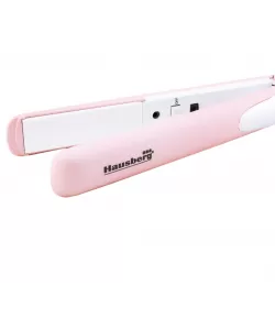 Placa de par 2 in 1 pentru ondulare, si indreptare, Hausberg HB32RZ, Incalzire rapida, Roz Placa de par 2 in 1 pentru ondulare, si indreptare, Hausberg HB32RZ, Incalzire rapida, Roz