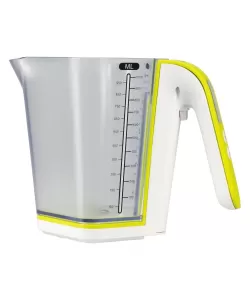 Cantar digital pentru bucatarie Hausberg, ecran LCD, cana gradata