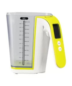 Cantar digital pentru bucatarie Hausberg, ecran LCD, cana gradata