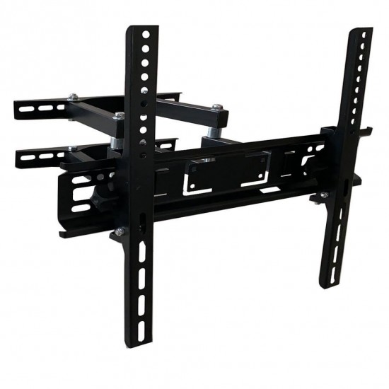 Suport TV de perete reglabil Hausberg HB-H 06 NEW, Diagonala 32-65 inch, Greutate maxima 50 kg, Negru