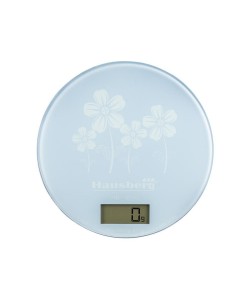 Cantar de bucatarie Hausberg HB-6010AB, 5kg Functie Tara, Oprire automata, Albastru