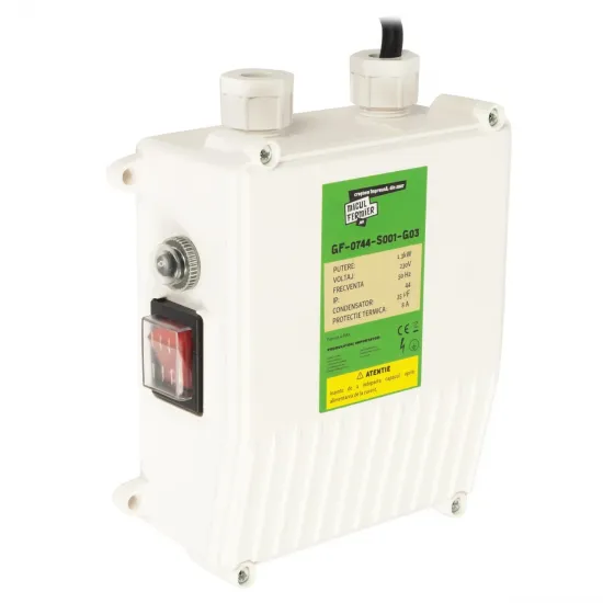 Pompa submersibila Micul Fermier, 1.3 kW, debit maxim 3000 l/h, inaltime maxima de pompare 60m, 1 turbina