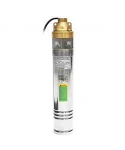 Pompa submersibila Micul Fermier, 2 kW, debit maxim 3000 l/h, inaltime maxima de pompare 100m, 2 turbine