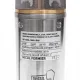 Pompa submersibila Micul Fermier, 2 kW, debit maxim 3000 l/h, inaltime maxima de pompare 100m, 2 turbine