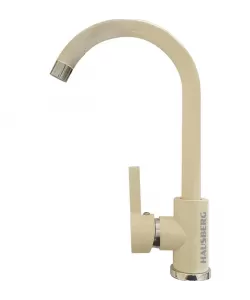 Baterie de bucatarie HAUSBERG HB-F5001, monocomanda, finisaj mat, Bej Baterie de bucatarie HAUSBERG HB-F5001, monocomanda, finisaj mat, Bej