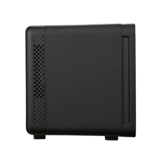 Mini Frigider Cosmetice 4L Hausberg HB291NG, Oglindă cu LED Touch, Funcție Răcire și Încălzire, 12V/220V