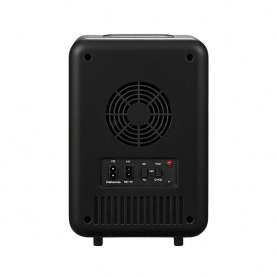 Mini Frigider Cosmetice 4L Hausberg HB291NG, Oglindă cu LED Touch, Funcție Răcire și Încălzire, 12V/220V
