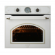Pachet HAUSBERG Rustic, Cuptor incorporabil, Plita Incorporabila, Hota decorativa, Bej