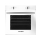 Pachet Incorporabil Cuptor electric Hausberg, Plita incorporabila Hausberg, Hota Incorporabila decorativa Hausberg , Alb