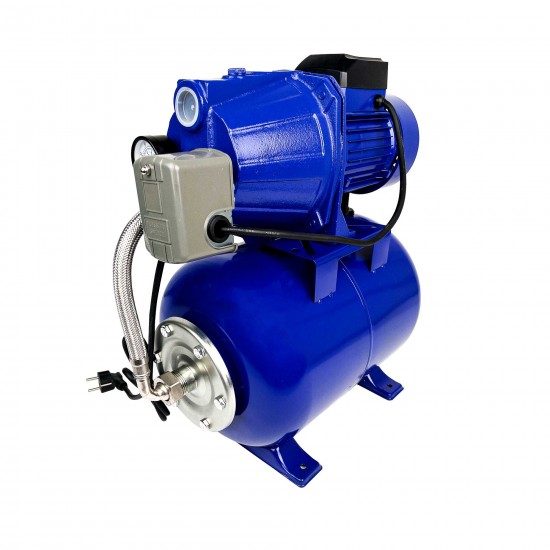 Hidrofor apa 24L Zenith  Italy, AUTOJS100 l, pompa fonta 1.5 Kw, 75 l/min, inaltime refulare 52m