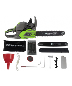 Drujba CRAFT-TECH CT6900, 3200W, 2 lame, 2 lanturi