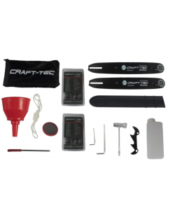 Drujba CRAFT-TECH CT6900, 3200W, 2 lame, 2 lanturi