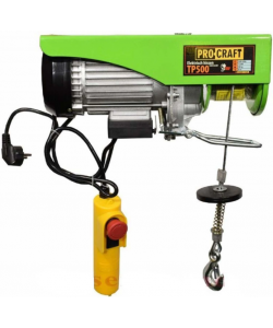 Electropalan / Macara electrica PROCRAFT TP500 250/500 Kg , 1020W