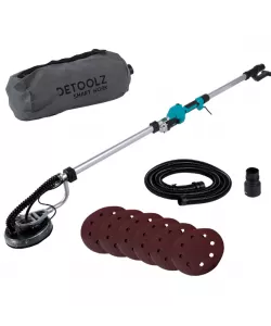 Slefuitor pereti extensibil cu aspirator si sac Slefuitor pereti extensibil cu aspirator si sac