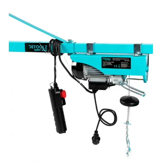 Troliu electric Detoolz (macara) 250kg 450W fir 3mm
