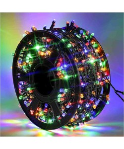 Instalatie Tip Liniara Rola 100 m, Interior/Exterior , 500 LED-uri, Multicolor , Alb , Albastru