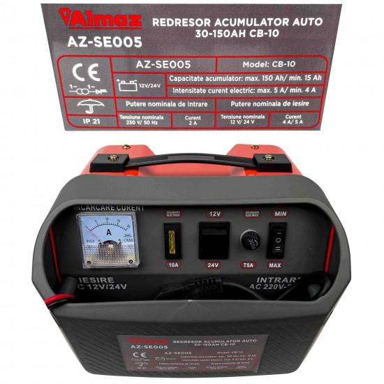 Redresor acumulator auto 30-150Ah CB-10